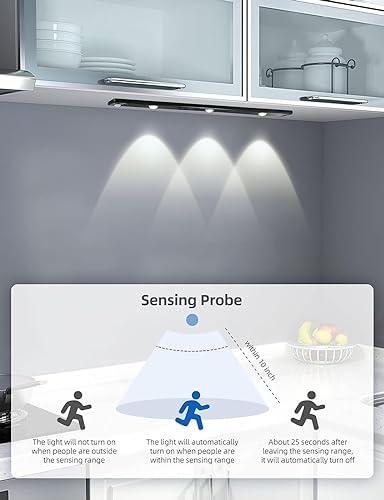 LED PIR Motion Sensor Cabinet  With USB Rechargeble