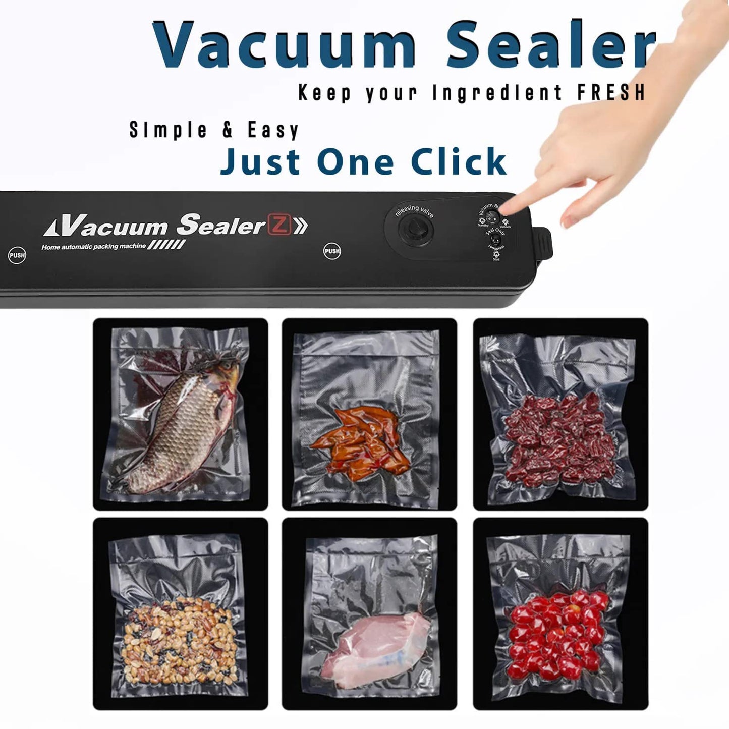 Portable Multi-functional Food Vacuum Sealer