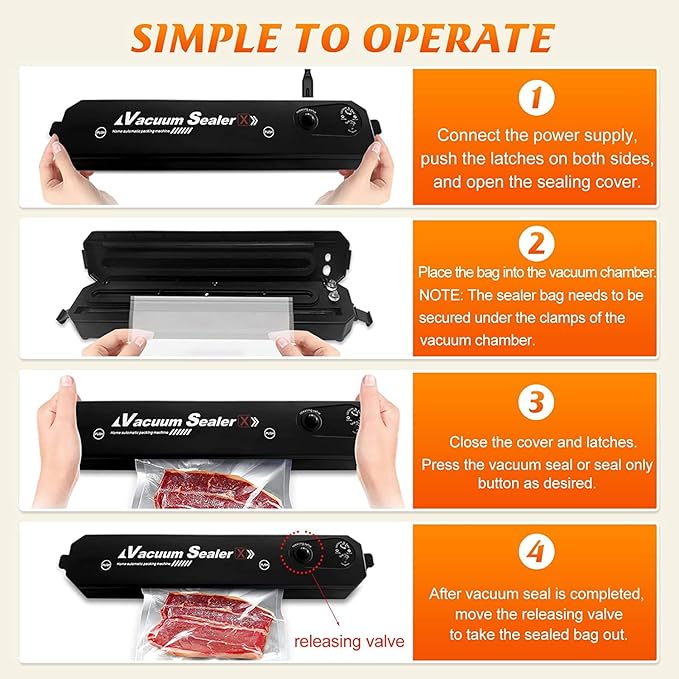 Portable Multi-functional Food Vacuum Sealer