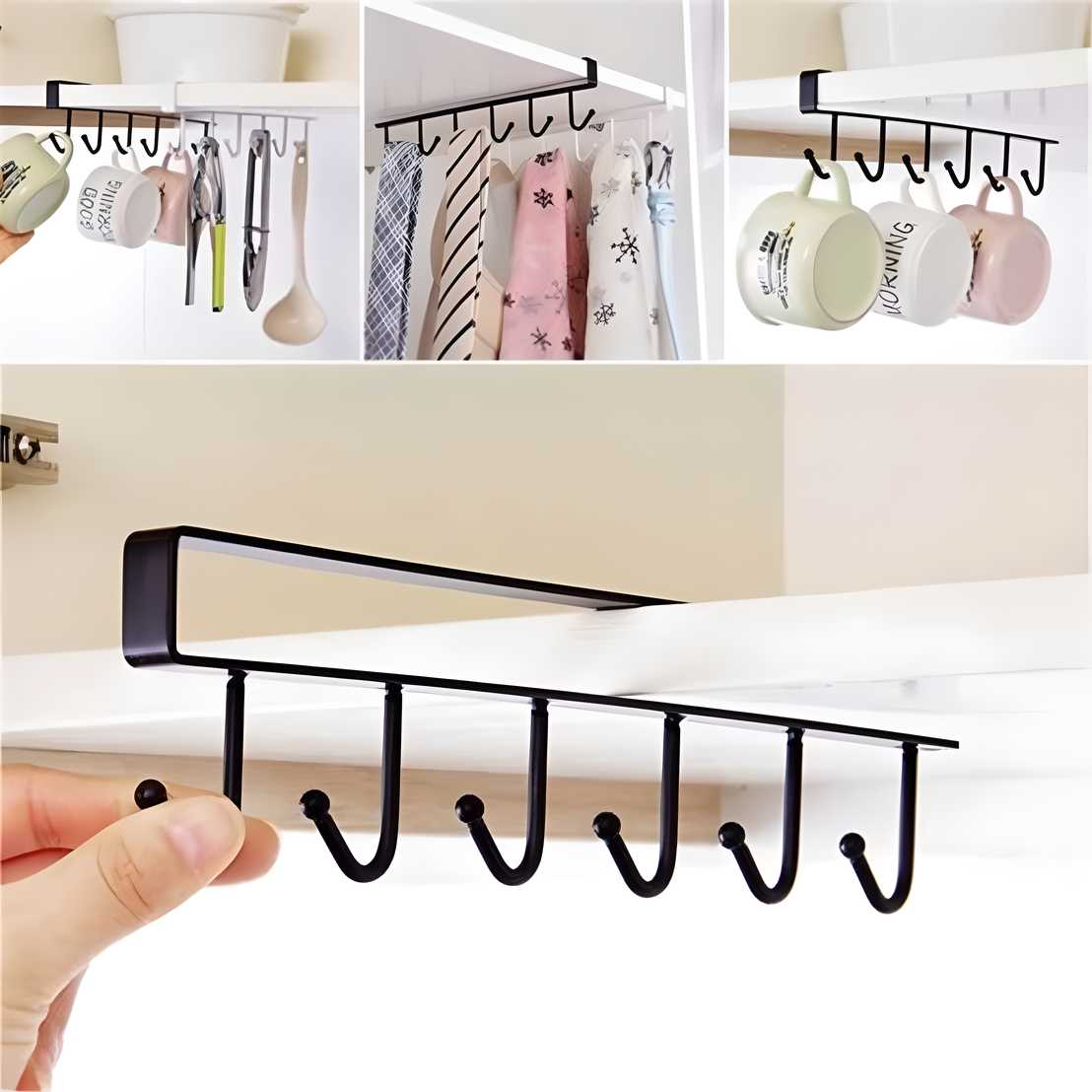 Mug Cups Wine Glasses Storage Hooks Kitchen - kitchen - kingdom