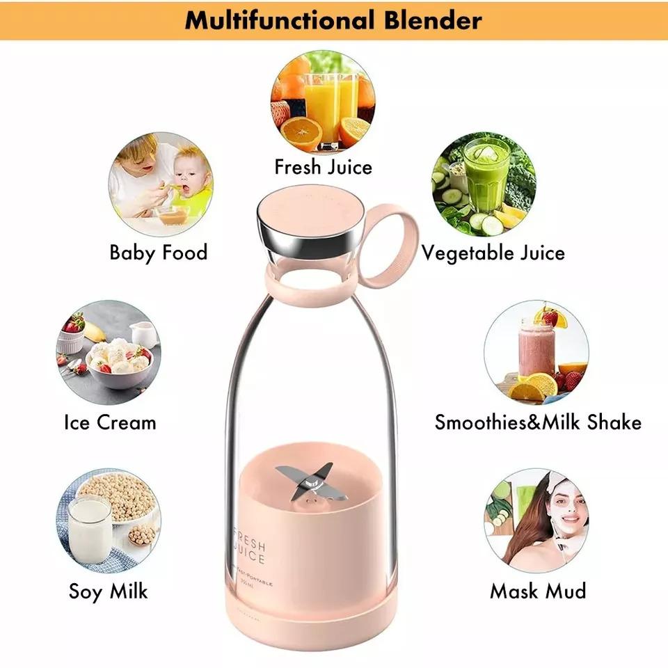 Portable Outdoor Travel Mini Juice Exactor Blender - kitchen - kingdom